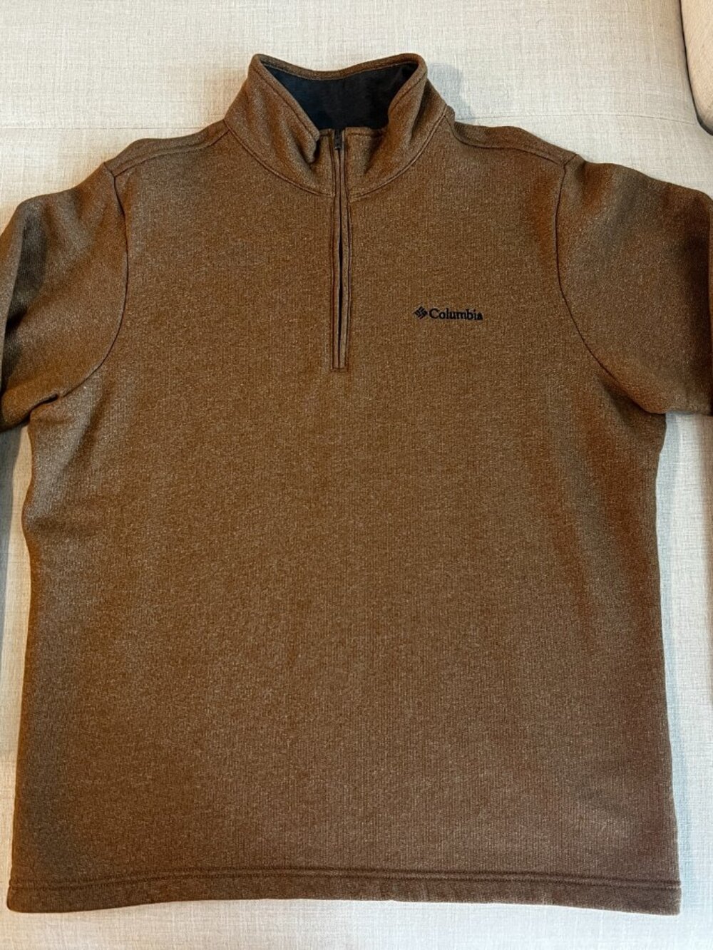 Columbia Sportswear Three-Quarter Fleece - Brown